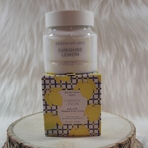 Beekman 1802 Sunshine Lemon Goat Milk Whipped Body Cream 8fl.oz.